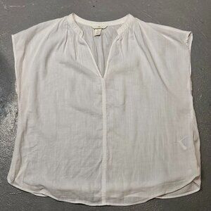 H&M Lightweight Short Sleeve Blouse szL